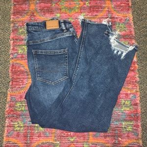 American eagle mom jeans